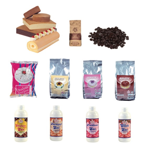 Schokolade  Aroma Soßen Geschmakpaste 1. kg - 013-101 - Katsan Gıda